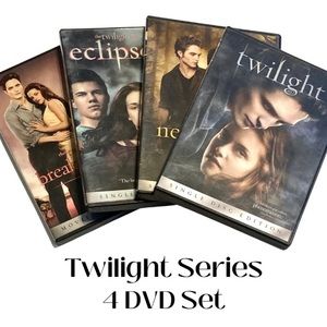TWILIGHT SERIES First 4 DVDs No Damage